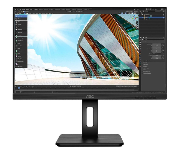 AOC 23,8'' Q24P2Q Czarny - 637286 - zdjęcie